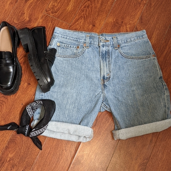 🤠Vintage 505 levis denim shorts🤠 - Picture 4 of 6